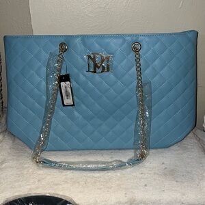 Bm Tote Baby Blue